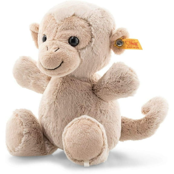 Steiff Soft Cuddly Friends Koko The Monkey, Light Brown, 22cm