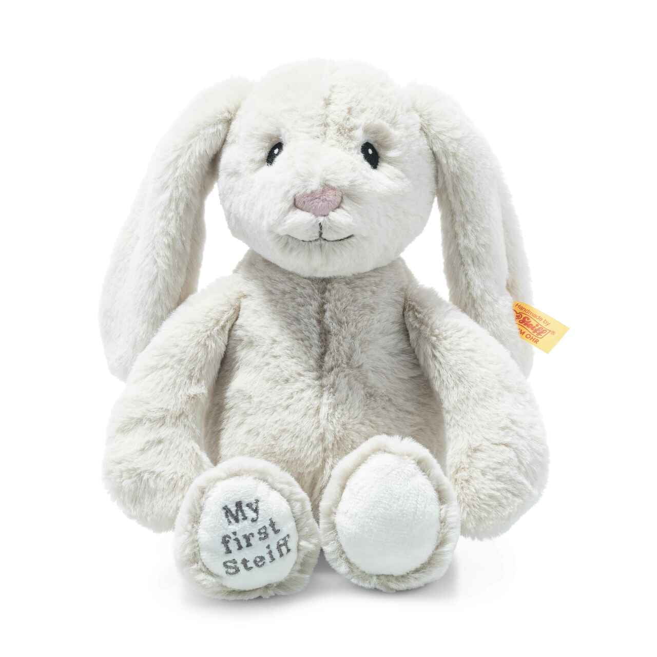 Cream Ultra-Plush Newborn Rabbit Stuffed Animal