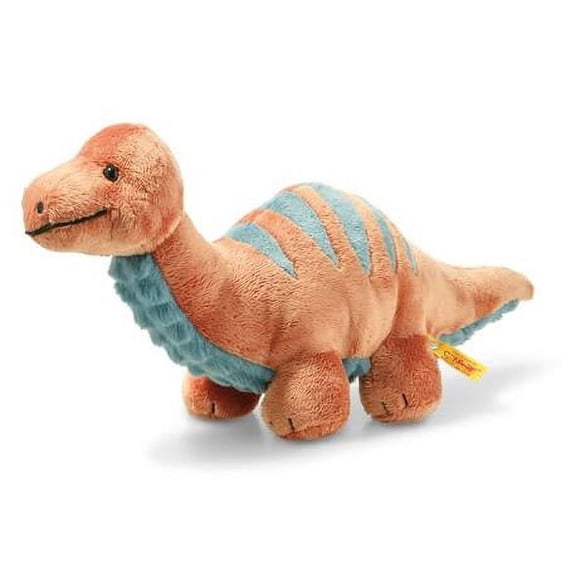 Steiff Soft Cuddly Friends Plush Dinosaur Bronko Brontosaurus EAN 087837
