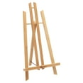 thumbnail image 1 of Stein Design Artistry Display Easels - Foldable A-Frame Easels for Presentation, Paintings, Signs, Markets, & More! - [Bamboo Finish - Medium], 1 of 7