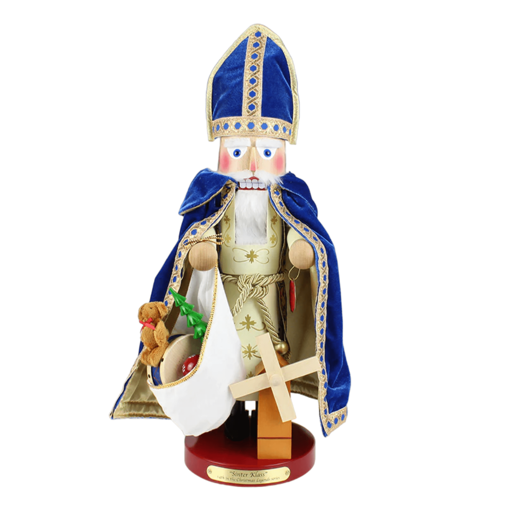 Steinbach Christmas Legends Series Wooden Nutcracker, Dutch Sinterklaas