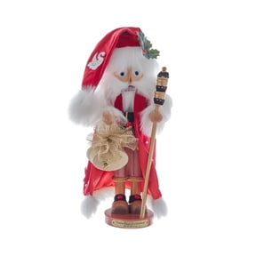 Steinbach Limited Edition Seven Swans a Swimming Wind-Up Musical Nutcracker, 18"