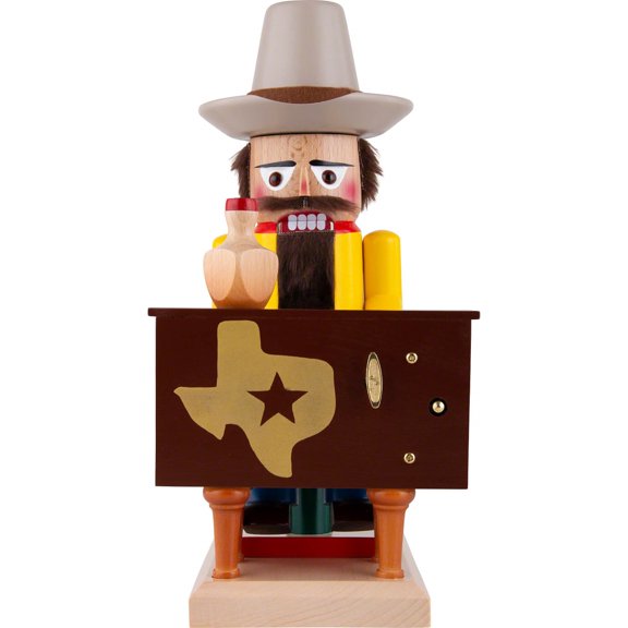 Steinbach Musical Texan NC Nutcrakcer - Wooden Decor