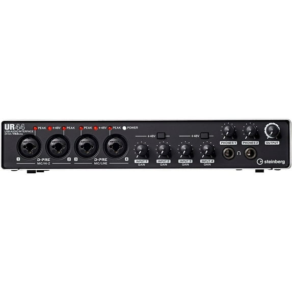 Steinberg UR44 Audio/MIDI Interface w/ Cubase & FX Tools Software