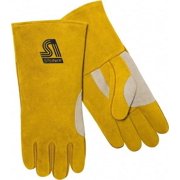 Steiner 021NT Size Large Triple Layer Lined Heat Resistor Cowhide Welding Gloves