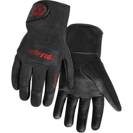 Steiner 0260 Pro-Series IronFlex Premium Kidskin TIG Welding Gloves Nomex Poly Lined Back Adjustable Cuff X-Large