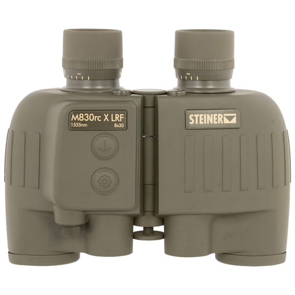 Steiner 8x30 RC X LRF 1535 Rangefinding Binoculars, High-Contrast Optics, Waterproof, Shockproof, Rubber-Armored (2687)