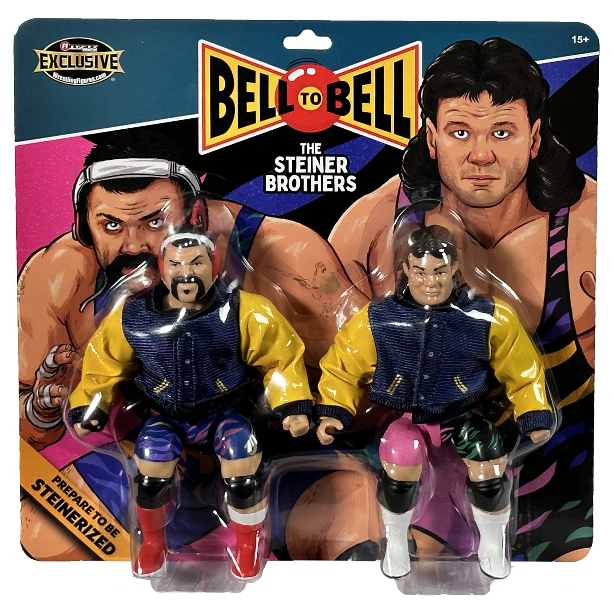早い者勝ち【未開封】ザ・スタイナーブラザーズフィギュア　BELL to BELL Amazon.co.jp: ザ スタイナーブラザーズ フィギュア BELL to