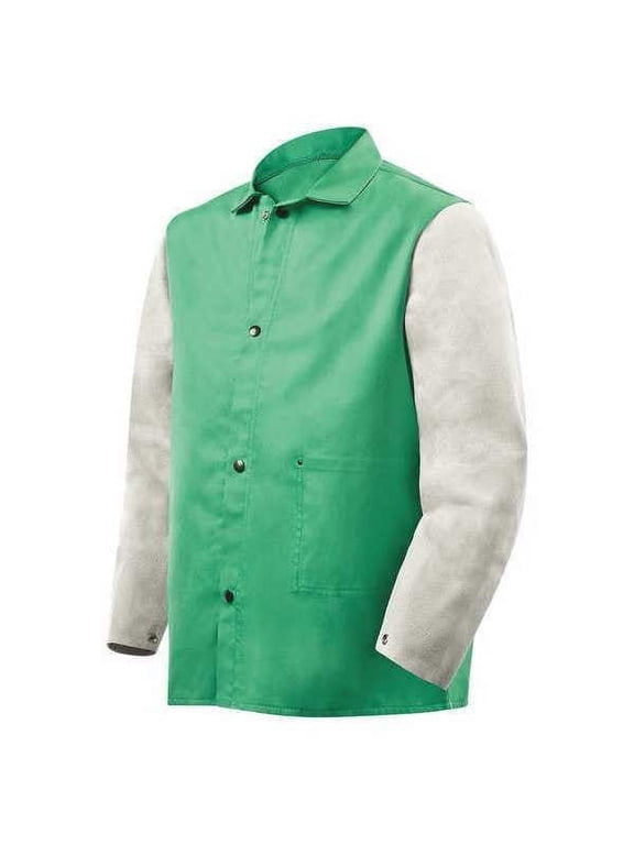 Flame-Resistant Jacket,Green/Gray,2XL 1230-2X