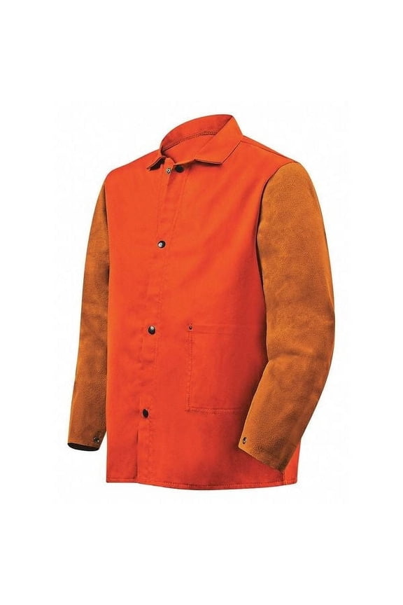 Flame-Resistant Jacket,Orange/Brown,L 1250-L