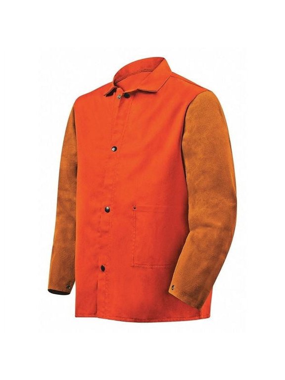 Flame-Resistant Jacket,Orange/Brown,XL 1250-X