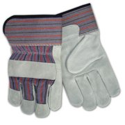 Steiner SPC02 Standard Split Cowhide Leather Palm Work Gloves Short Cuff, Large