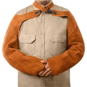 Steiner STI-92181 Weld-rite Premium Brown Split Cowhide, 23" Sleeves