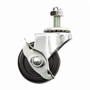 Steiner Swivel Stem Caster,Rubber,2 in.,70 lb. 54606