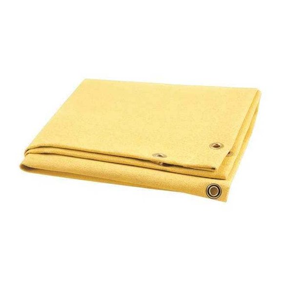 Steiner Welding Blanket,6 ft W,8 ft L,Yellow 374-6X8