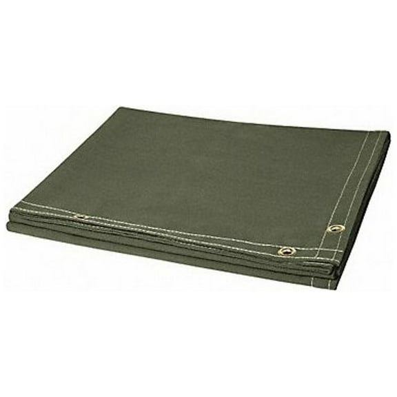 Steiner Welding Curtain, 4 ft H, 6 ft W, Green 301-4X6