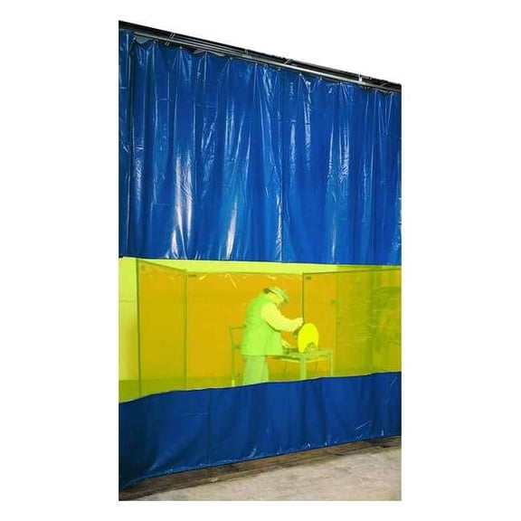 Steiner Welding Curtain Wall, 8 ft H, 6 ft W AWY68