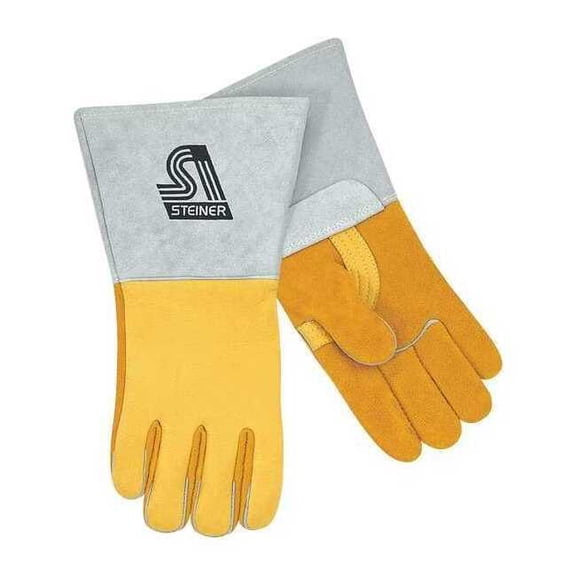 Steiner Welding Gloves, Straight Thumb, 2XL, 1 PR 8502-2X