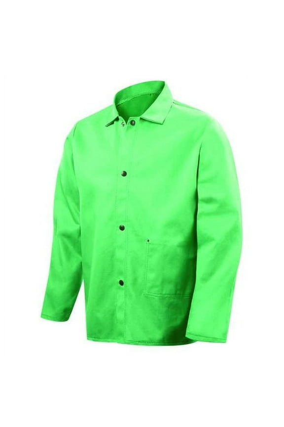 Welding Jacket,2XL,30",Green 1038-2X