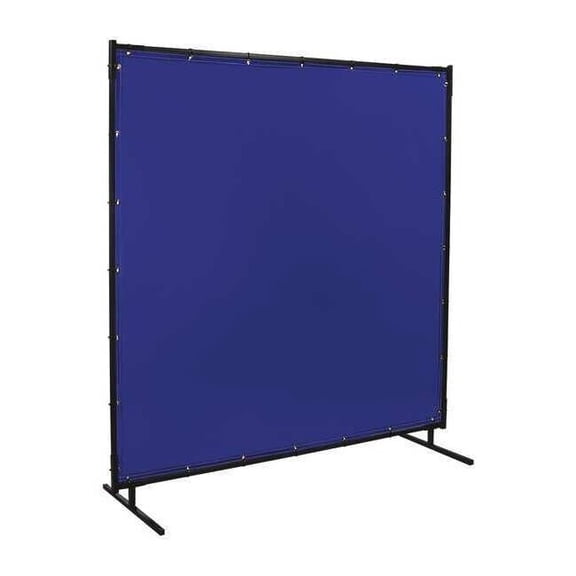 Steiner Welding Screen, 6 ft H, 6 ft W, Blue 525-6X6