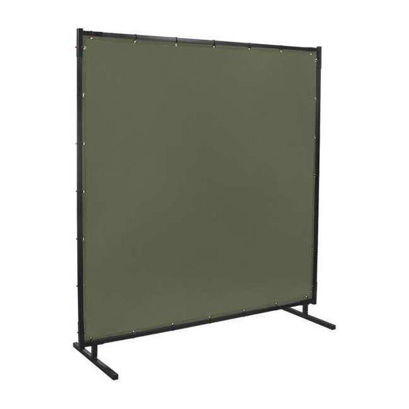 Steiner Welding Screen, 6 ft H, 6 ft W, Green 501HD-6X6