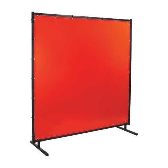 Steiner Welding Screen, 6 ft H, 8 ft W, Orange 548HD-6X8