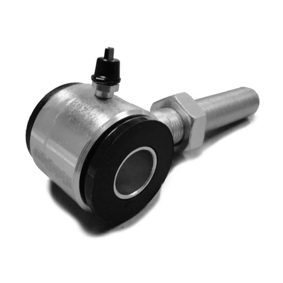 Steinjger 5/8-18 LH Poly Bushings, Male 5/8 bore 2.00 wide Plated Zinc Clear Housing