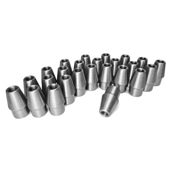 Steinjger 5/8-18 LH Thread Bungs Fits 1.250 x 0.095 Tubing 25 Pack