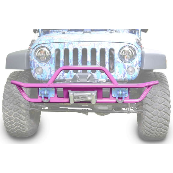 Steinjäger Bumpers Wrangler JK 2007-2018 Bumper, Front, Tube Pinky