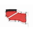 thumbnail image 1 of Steinjäger Doors Wrangler JK 2007-2018 Inserts Rear Doors only Red Mesh, 1 of 1