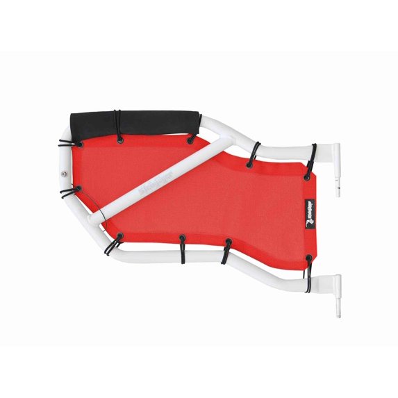 Steinjäger Doors Wrangler JK 2007-2018 Inserts Rear Doors only Red Mesh