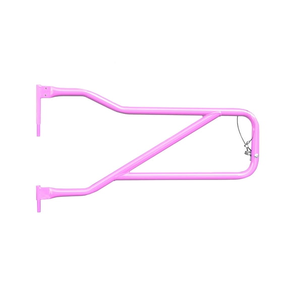 Steinjäger Doors Wrangler JL 2018 to Present Trail, Tubular Style Front Doors Pinky