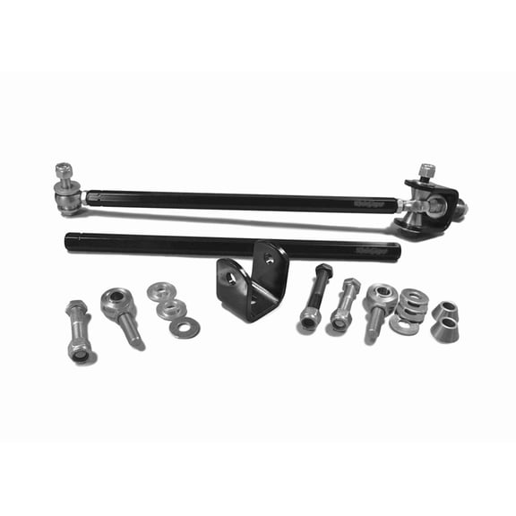 Steinjger Drop Clevises Included Sway Bar End Links 5/8-18 18.13 Inches Long Steel Housing, PTFE Race Heims Powder Coated Steel Tube