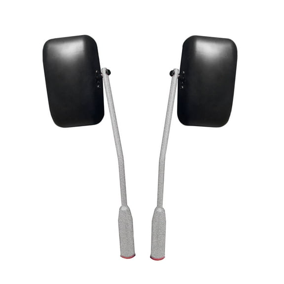 Steinjäger Exterior Accessories Wrangler JK 2007-2018 Mirrors Door Hinge Mount, Isolated Gray Hammertone