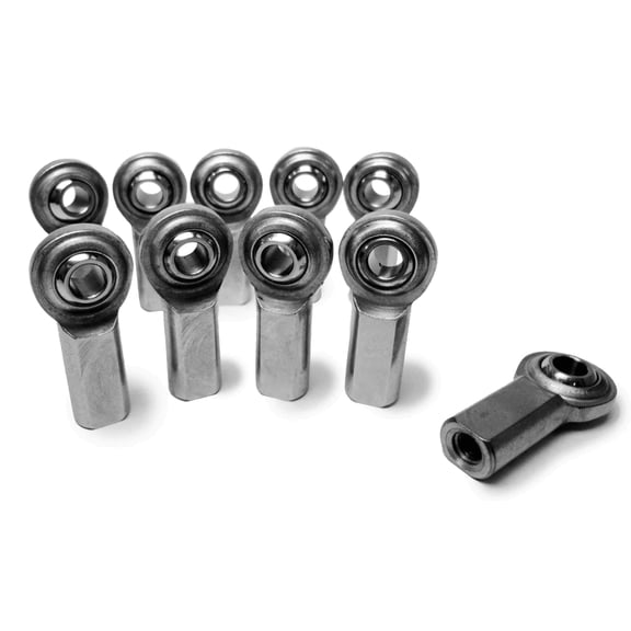 Steinjäger Inch Female Rod Ends Steel Housing, PTFE Race 10-32 RH 10 Pack