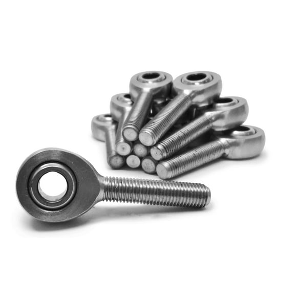 Steinjäger Inch Male Rod Ends 1/2-20 RH Steel Housing, 2 Piece 10 Pack