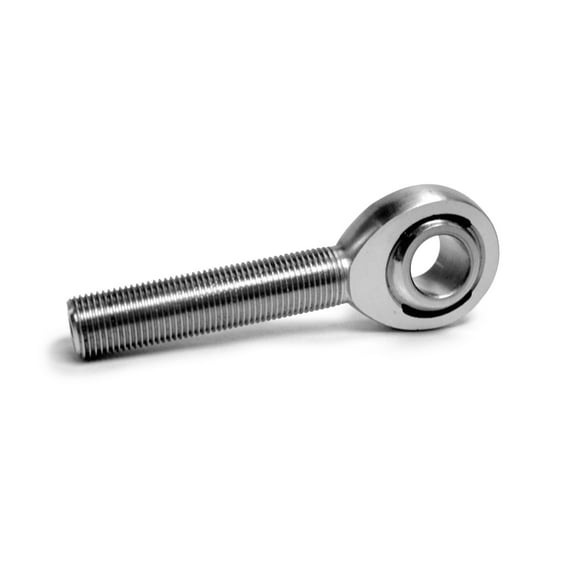 Steinjäger Inch Male Rod Ends 1/2-20 RH x 1/2 Chrome Moly Housing, Nylon Race Extra Long Stem 1 Pack