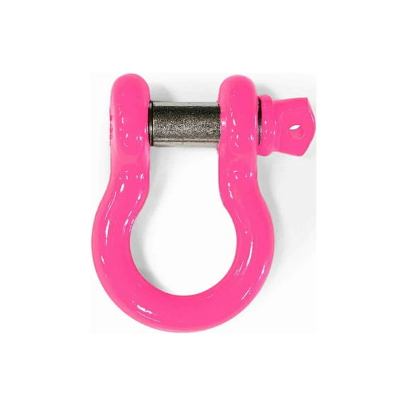 Steinjger Recovery and Towing Wrangler JL 2018 to Present D-Ring Shackles 1 D-ring Hot Pink