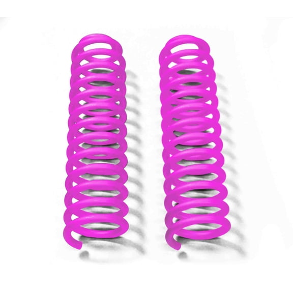 Steinjger Suspensions Wrangler JK 2007-2018 Springs Front Coil 4.0 Inch Lift Hot Pink
