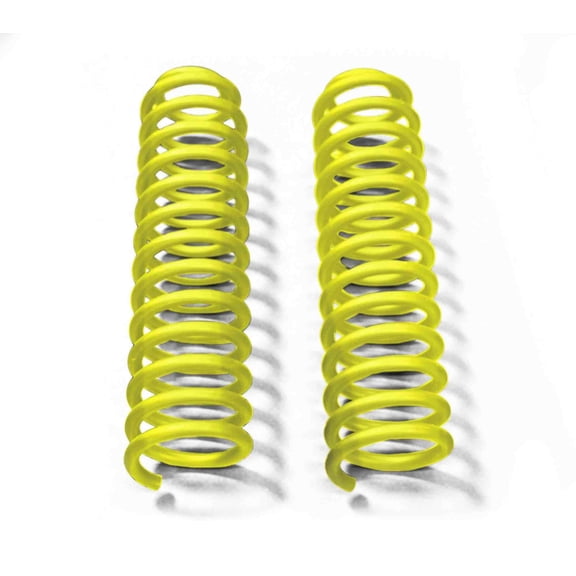 Steinjger Suspensions Wrangler JK 2007-2018 Springs Front Coil 4.0 Inch Lift Neon Yellow