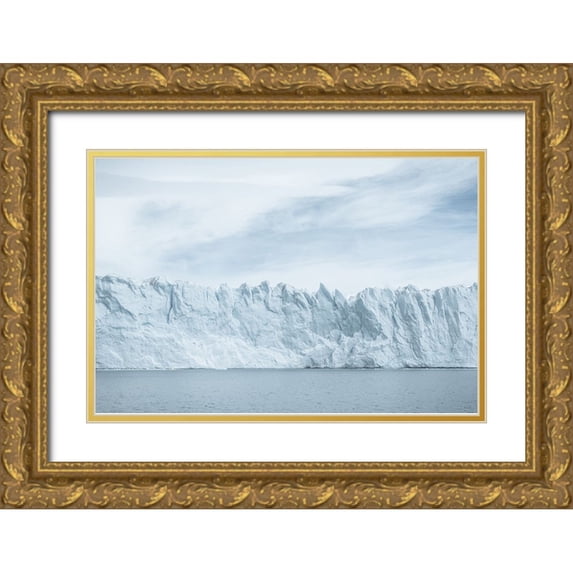 Steinkopff, Robert 18x13 Gold Ornate Wood Framed with Double Matting Museum Art Print Titled - The Wall