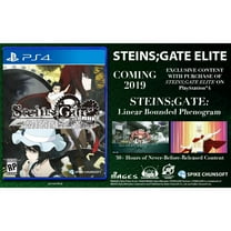 Steins;Gate Elite, Spike Chunsoft, PlayStation 4, 811800030001