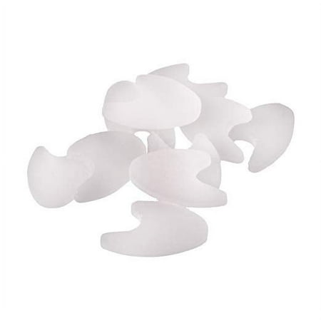 Steins Gel Toe Spacers, Callus Pads, Gel Toe Separators, Fits Small to Medium Toes, Clear, 15 Count