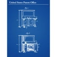 thumbnail image 1 of Steinway Case Upright Piano 1907 Vintage Music Patent Extra Large XL Wall Art Poster Print, 1 of 3