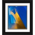 thumbnail image 1 of Stelfox, Norm 12x14 Black Ornate Wood Framed with Double Matting Museum Art Print Titled - Abstracted Architecture I, 1 of 4