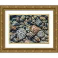 thumbnail image 1 of Stelfox, Norm 24x18 Gold Ornate Wood Framed with Double Matting Museum Art Print Titled - Rock Reflection II, 1 of 4