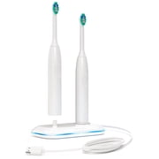 Steliron Dual Charger Base for Philips Sonicare Toothbrush, Replacement for HX6100 Works with Protective Clean 4100, 6100, Kids Toothbrush & More