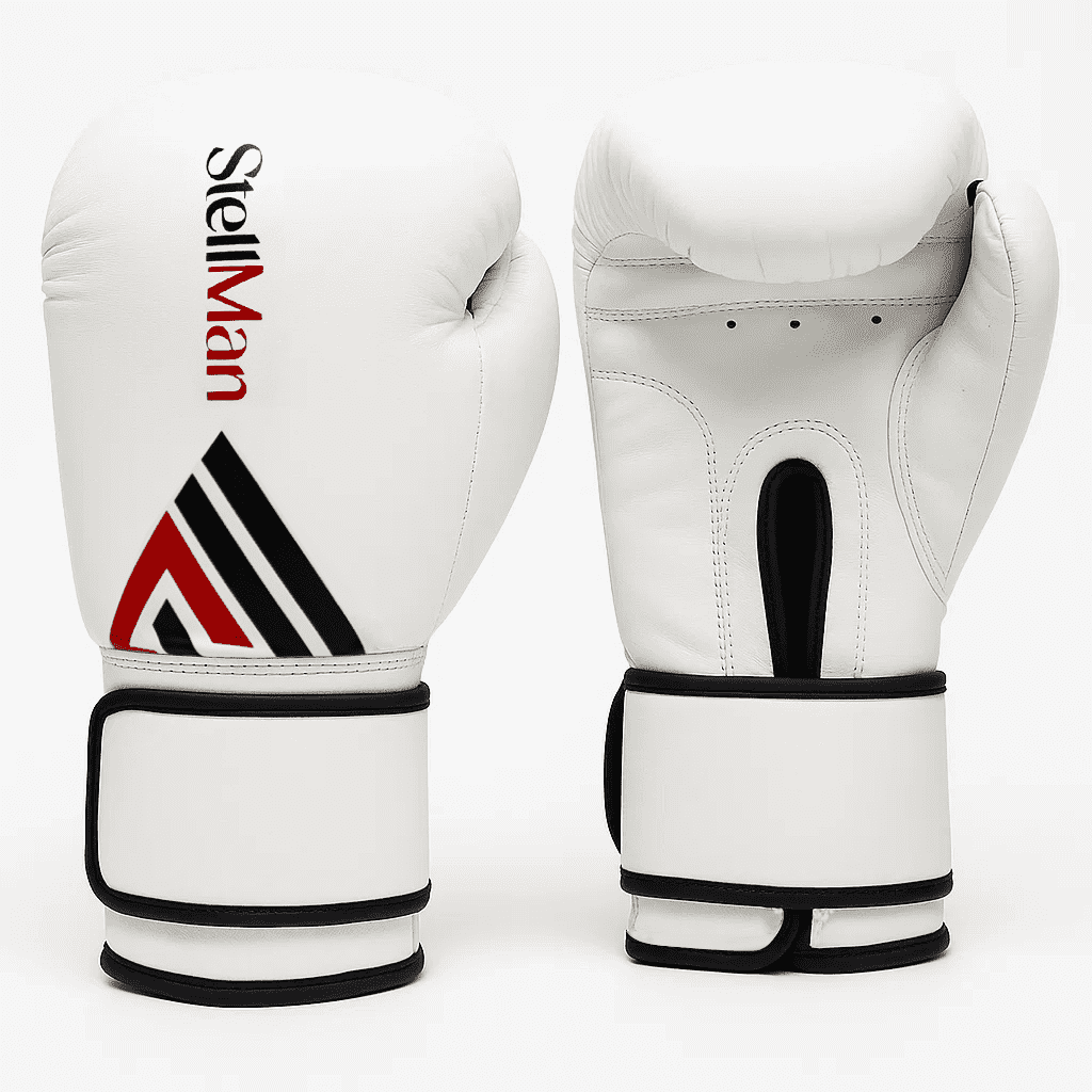 StellMan Boxing Gloves PU Leather Training Sparring Gloves for Men and Women