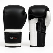 StellMan Boxing Gloves for Training Sparring and Heavy Bag PU Leather Gloves for Men Women