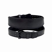 StellMan Genuine Leather Weightlifting Belt for Powerlifting Squats Deadlifts and Gym Training Support